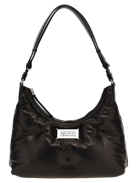 Maison Margiela Black Lamb Leather Shoulder Bag