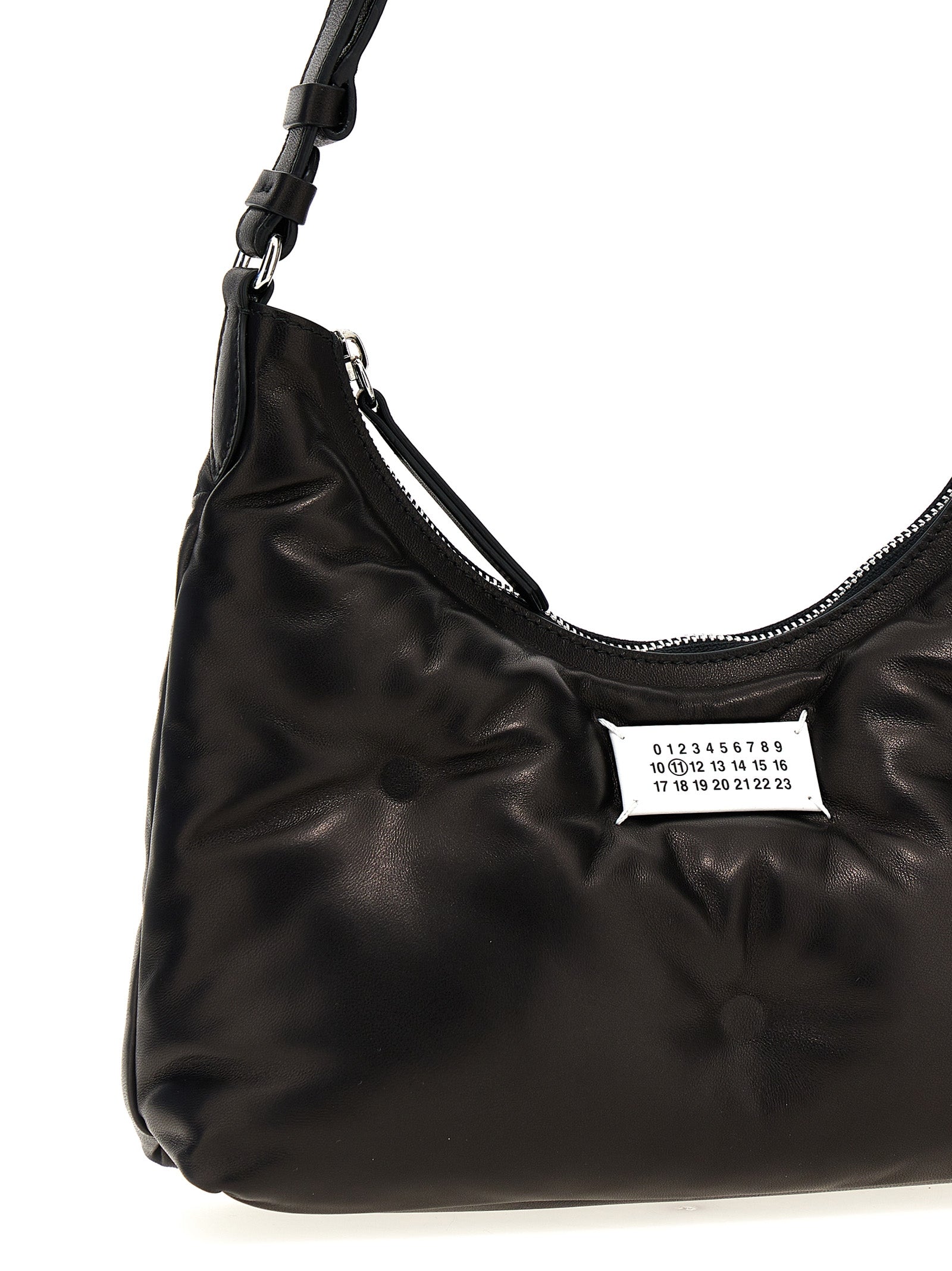 Maison Margiela Black Lamb Leather Shoulder Bag