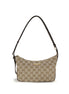 Gucci Beige Polyester Shoulder Bag