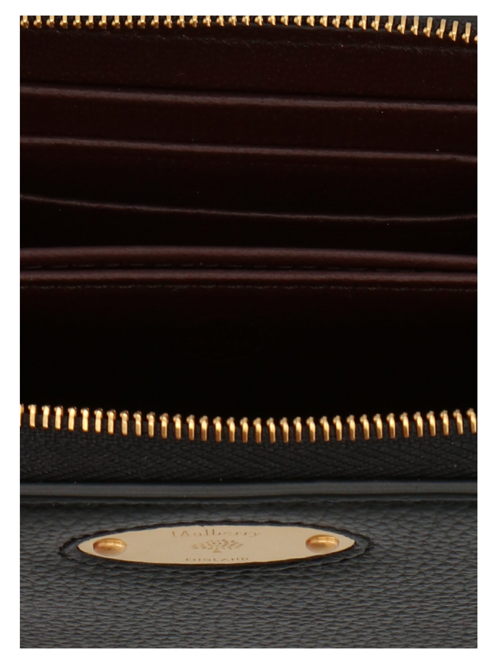 Mulberry Black Bovine Leather Cardholder