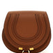 Chloé Brown Lamb Leather Crossbody Bag