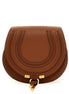 Chloé Brown Lamb Leather Crossbody Bag