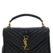 Saint Laurent Black Calfskin Crossbody Bag
