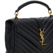 Saint Laurent Black Calfskin Crossbody Bag