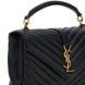 Saint Laurent Black Calfskin Crossbody Bag