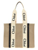 Chloé Beige Calfskin Tote Bag