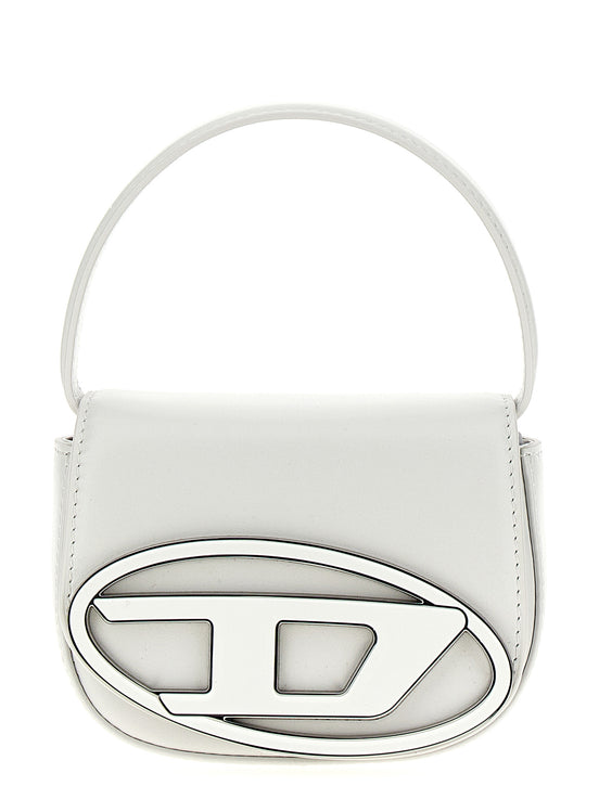 Diesel White Cowhide Handbag