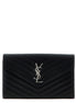 Saint Laurent Black Calfskin Clutch Bag