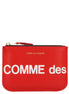 Comme Des Garçons Multicolor Calfskin Cardholder