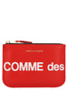 Comme Des Garçons Multicolor Calfskin Cardholder
