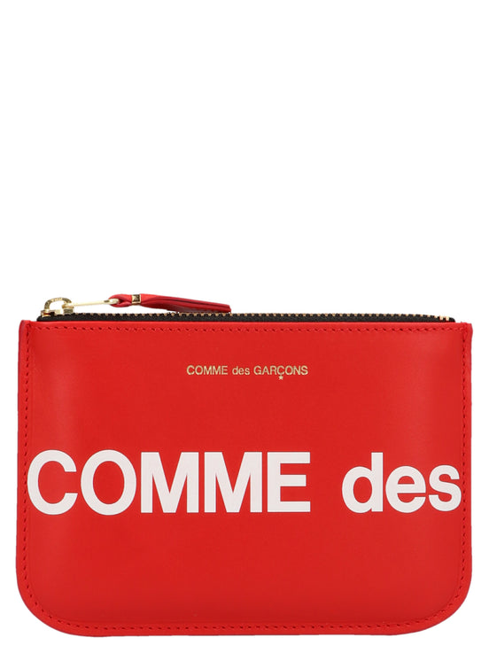 Comme Des Garçons Multicolor Calfskin Cardholder