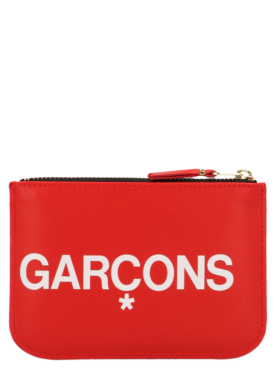 Comme Des Garçons Multicolor Calfskin Cardholder