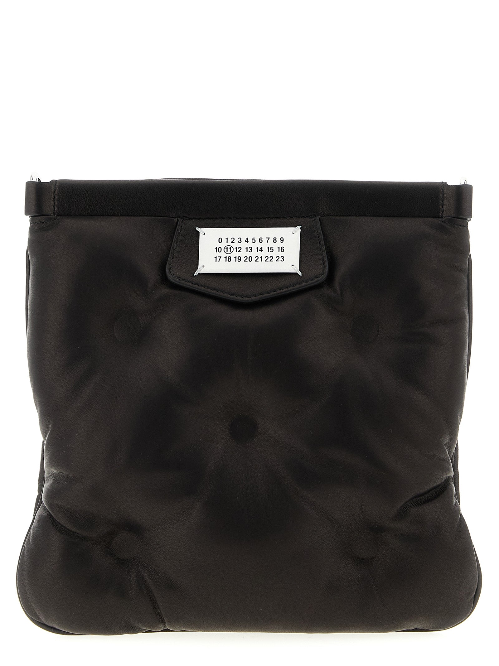 Maison Margiela Black Lambskin Crossbody Bag