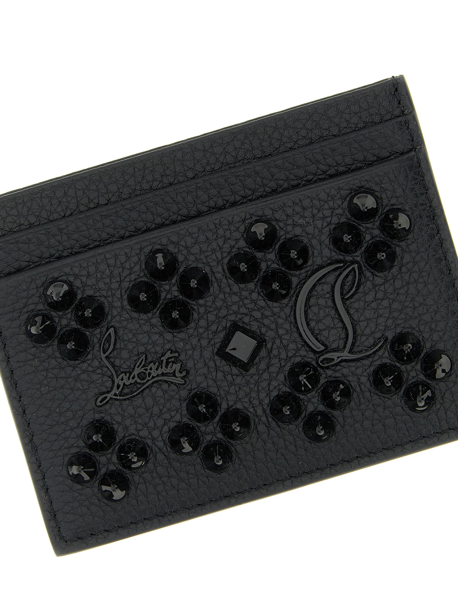 Christian Louboutin Black Calfskin Cardholder