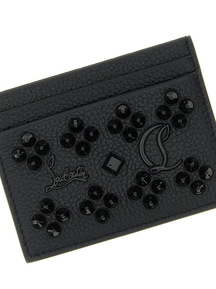 Christian Louboutin Black Calfskin Cardholder