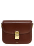 A.P.C. Brown Cowhide Crossbody Bag