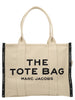 Marc Jacobs Beige Cotton Tote Bag