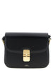 A.P.C. Black Cowhide Crossbody Bag