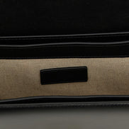 A.P.C. Black Cowhide Crossbody Bag