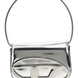 Diesel Silver Cowhide Shoulder Bag