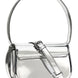 Diesel Silver Cowhide Shoulder Bag