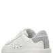 Golden Goose Silver Leather Low Top Sneakers