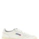 Autry White Goatskin Low Top Sneakers