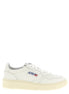 Autry White Goatskin Low Top Sneakers