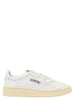 Autry White Cowhide Sneakers