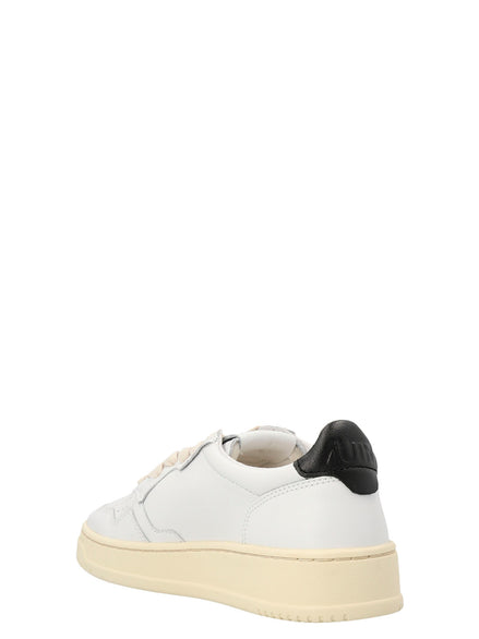 Δίχρωμα sneakers χαμηλού τύπου Autry από δέρμα αγελάδας