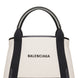 Balenciaga Bicolor Canvas Tote Bag