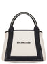 Balenciaga Bicolor Canvas Tote Bag