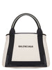 Balenciaga Bicolor Canvas Tote Bag