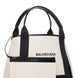 Balenciaga Bicolor Canvas Tote Bag