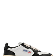 Autry Bicolor Cowhide Low Top Sneakers