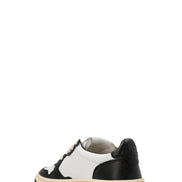 Autry Bicolor Cowhide Low Top Sneakers