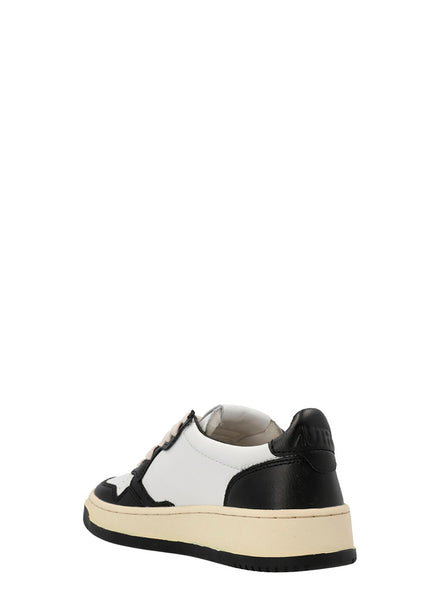 Autry Bicolor Cowhide Low Top Sneakers