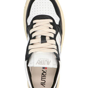Autry Bicolor Cowhide Low Top Sneakers