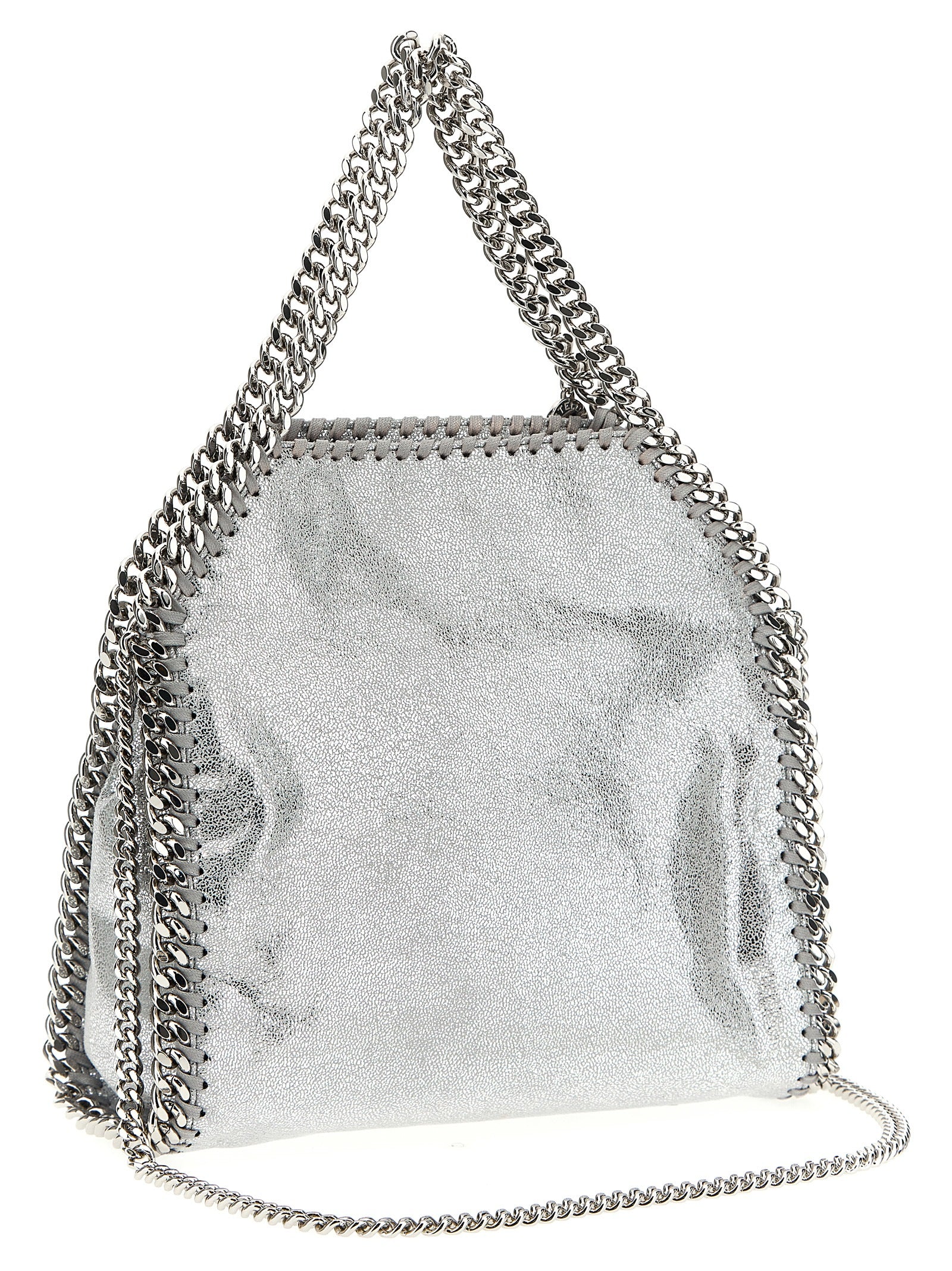 Stella McCartney Silver Polyester Handbag