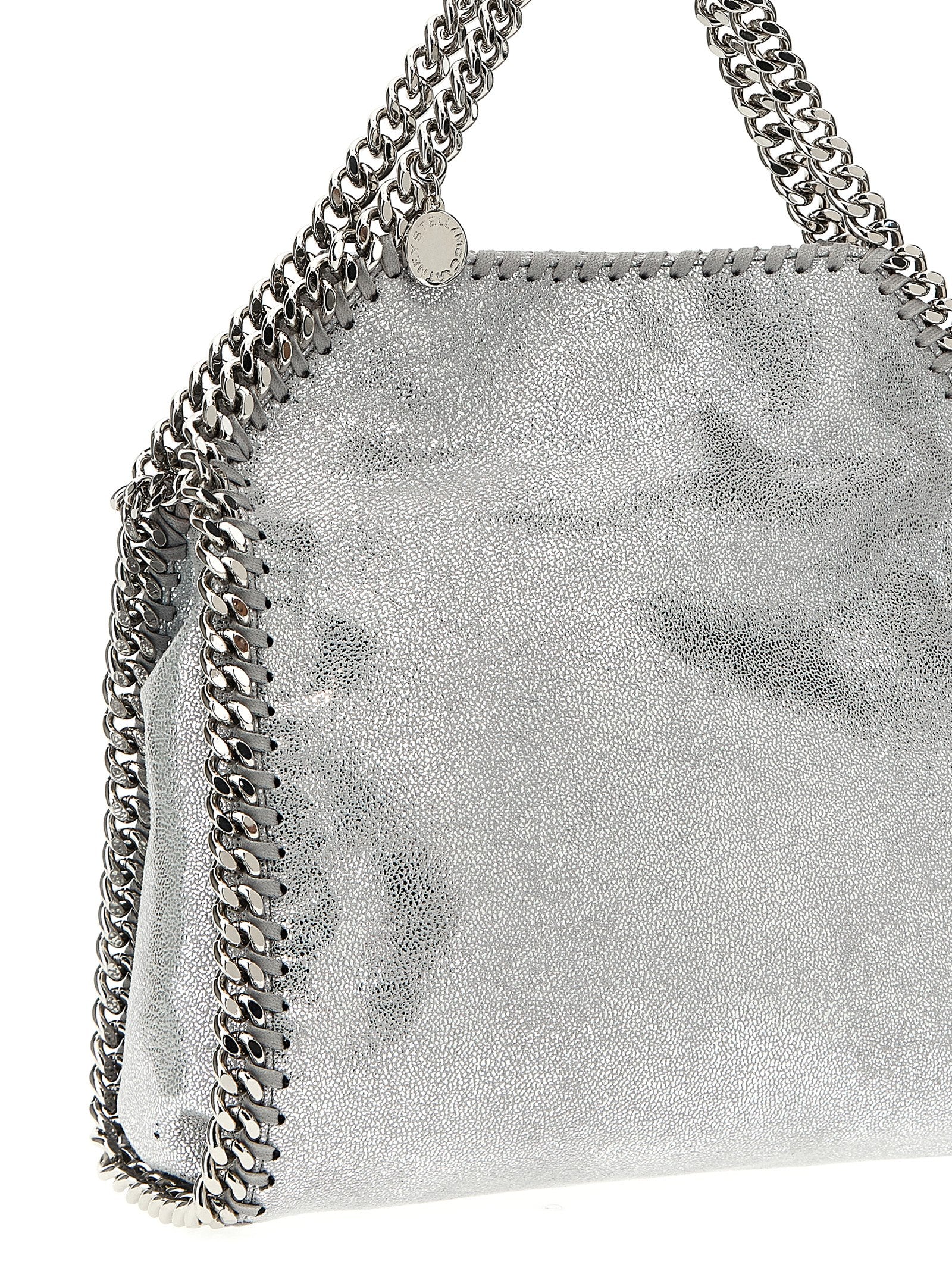 Stella McCartney Silver Polyester Handbag