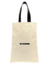 Jil Sander Bicolor Cotton Tote Bag