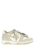 Off-White Beige Calfskin Low Top Sneakers