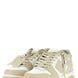 Off-White Beige Calfskin Low Top Sneakers