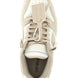 Off-White Beige Calfskin Low Top Sneakers