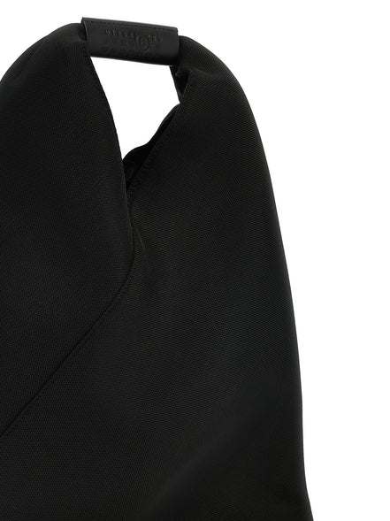 Μαύρη τσάντα ώμου MM6 Maison Margiela από πολυεστέρα