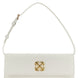 Off-White White Calfskin Shoulder Bag