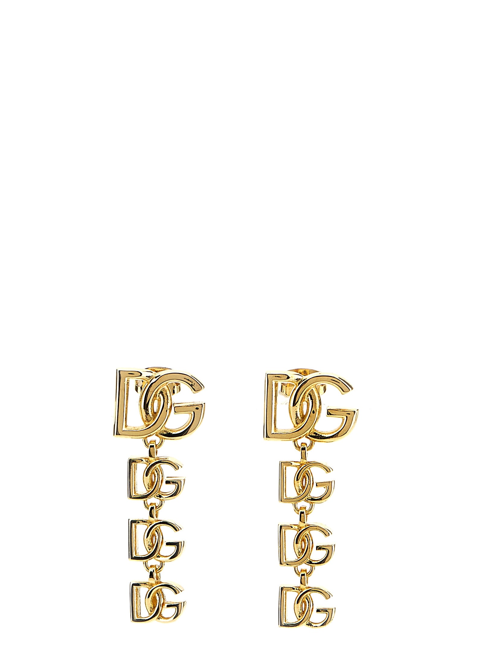 Σκουλαρίκια Dolce & Gabbana από χρυσό ορείχαλκο