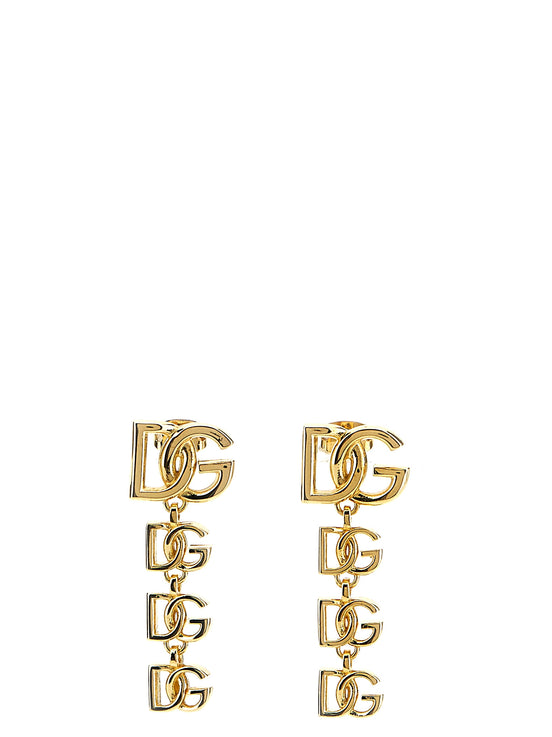 Dolce & Gabbana Gold Brass Earrings