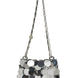 Paco Rabanne Silver Brass Shoulder Bag