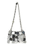 Paco Rabanne Silver Brass Shoulder Bag